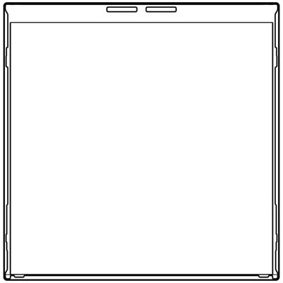 AEG ker. tason kehys,valkoinen,596x600mm 3428384220 AEG ker. tason kehys,valkoinen,596x600mm 3428384220