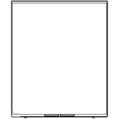 AEG ker. tason kehys,inox,496x600mm 3428371680 AEG ker. tason kehys,inox,496x600mm 3428371680
