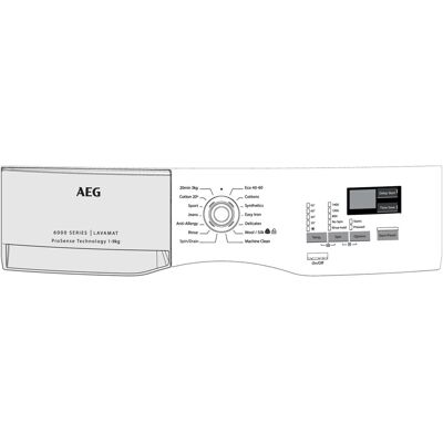 AEG ohjauspaneeli, valkoinen, 140232522015 AEG ohjauspaneeli, valkoinen, 140232522015
