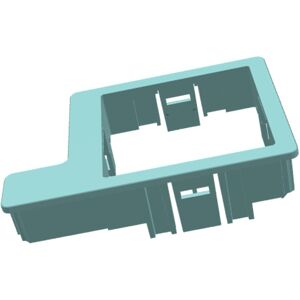 AEG kehys, harmaa, painike, for UI 40,5x56,7 140208196034 AEG kehys, harmaa, painike, for UI 40,5x56,7 140208196034