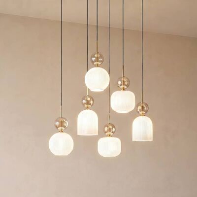 Riippuvalaisin Sophia TK Lighting, himmennettävä, Valkoinen/opaali, Olohuone/ruokailutila, Lasi, Moderni Riippuvalaisin Sophia TK Lighting, himmennettävä, Valkoinen/opaali, Olohuone/ruokailutila, Lasi, Moderni