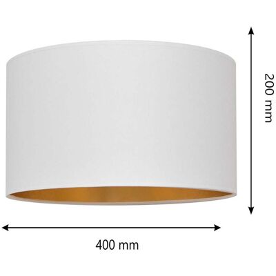 Helam Alba Katto Valaisin - Ø 40 cm, E27, Valkoinen/Kultainen Helam Alba Katto Valaisin - Ø 40 cm, E27, Valkoinen/Kultainen