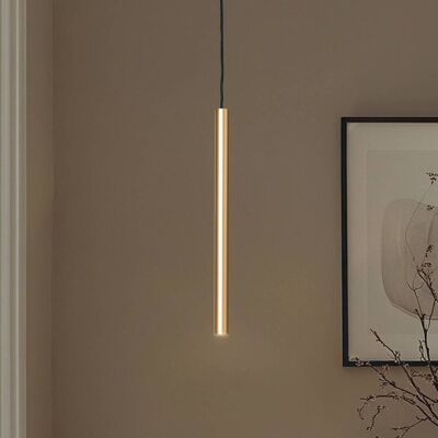 Led riippuvalaisin Rulo Argon, Messinki/kulta, Olohuone/ruokailutila, Metalli Led riippuvalaisin Rulo Argon, Messinki/kulta, Olohuone/ruokailutila, Metalli