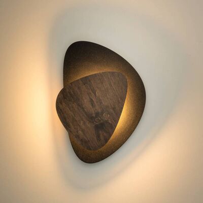 Led seinävalaisin Pedra SIGMA, Musta, Olohuone/ruokailutila, Metalli, Moderni Led seinävalaisin Pedra SIGMA, Musta, Olohuone/ruokailutila, Metalli, Moderni