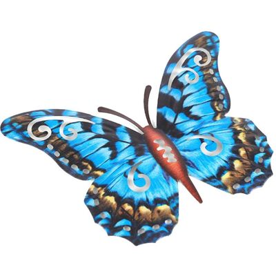 ART 3D Butterfly Seinään ripustettava sisustus Puutarhapihan kotikoriste - sininen ART 3D Butterfly Seinään ripustettava sisustus Puutarhapihan kotikoriste - sininen