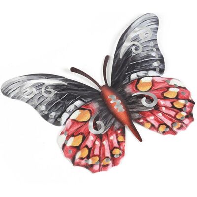 ART 3D Butterfly Seinään ripustettava sisustus Puutarhapihan kotikoriste - punainen ART 3D Butterfly Seinään ripustettava sisustus Puutarhapihan kotikoriste - punainen