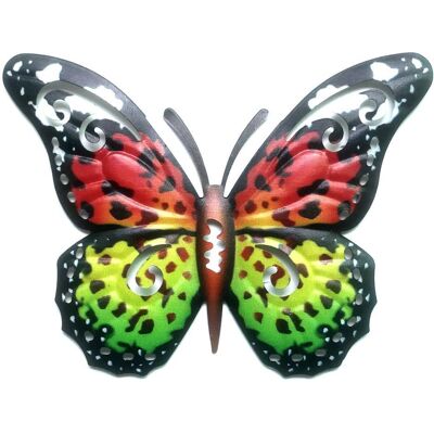 ART 3D Butterfly Seinään ripustettava sisustus Puutarhapihan kotikoriste - punainen ART 3D Butterfly Seinään ripustettava sisustus Puutarhapihan kotikoriste - punainen