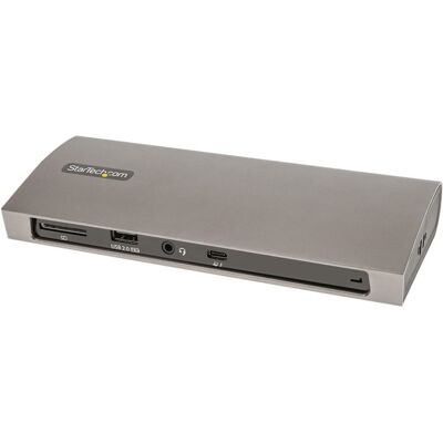 StarTech.com Thunderbolt 4 Dock, 96W Power Delivery, Single 8K/Dual Monitor 4K 60Hz, 3xTB4/USB4-portit, 4xUSB-A, SD, GbE, Thunderbolt 4 telakointia... StarTech.com Thunderbolt 4 Dock, 96W Power Delivery, Single 8K/Dual Monitor 4K 60Hz, 3xTB4/USB4-portit, 4xUSB-A, SD, GbE, Thunderbolt 4 telakointia...