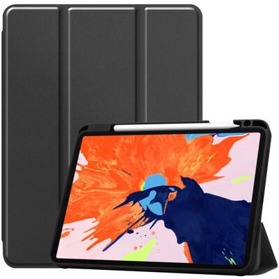 Apple iPadille 12.9" 2020/2018 Tri - fold Stand Smart Tablet - kotelo - musta Apple iPadille 12.9" 2020/2018 Tri - fold Stand Smart Tablet - kotelo - musta