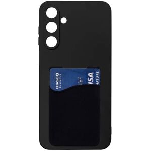 Silikonikuori korttitelineellä Samsung Galaxy A17 5G - Musta Silikonikuori korttitelineellä Samsung Galaxy A17 5G - Musta
