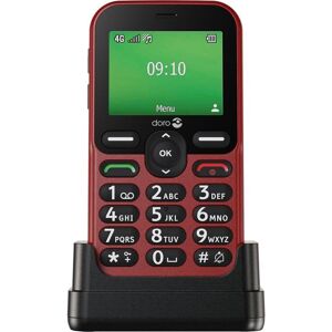 Doro Leva E10, Perusmalli, Yksittäinen SIM, 6,1 cm (2.4"), 0,3 MP, 1150 mAh, Punainen Doro Leva E10, Perusmalli, Yksittäinen SIM, 6,1 cm (2.4"), 0,3 MP, 1150 mAh, Punainen