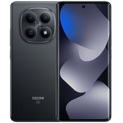 Xiaomi Redmi Note 15 5G -älypuhelin 256 GB, musta Xiaomi Redmi Note 15 5G -älypuhelin 256 GB, musta