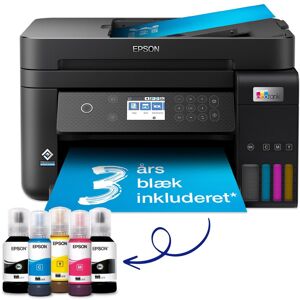 Epson EcoTank ET-3850, Mustesuihku, Väritulostus, 4800 x 1200 DPI, A4, Suoratulostus, Musta Epson EcoTank ET-3850, Mustesuihku, Väritulostus, 4800 x 1200 DPI, A4, Suoratulostus, Musta