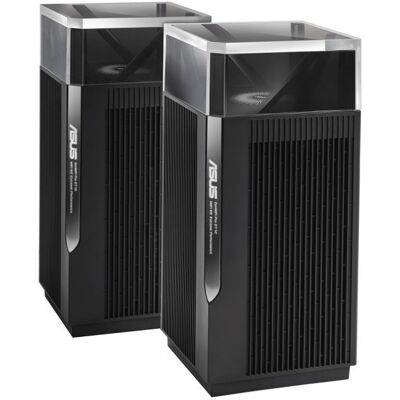 Asus ZenWiFi Pro ET12 - 2-paketti - Wi-Fi-järjestelmä (2 reititintä) - enintään 6000 neliöjalkaa - verkko - GigE, 2,5 GigE - Wi-Fi 6E - Monikaistainen Asus ZenWiFi Pro ET12 - 2-paketti - Wi-Fi-järjestelmä (2 reititintä) - enintään 6000 neliöjalkaa - verkko - GigE, 2,5 GigE - Wi-Fi 6E - Monikaistainen