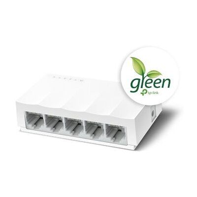 TP-Link LiteWave LS1005 - Kytkin - ikke administreret - 5 x 10/100 - pöytätietokoneet TP-Link LiteWave LS1005 - Kytkin - ikke administreret - 5 x 10/100 - pöytätietokoneet