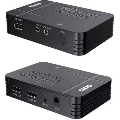 Ezcap HDMI AV Kaappauskortti - Tukee 1080p Ezcap HDMI AV Kaappauskortti - Tukee 1080p