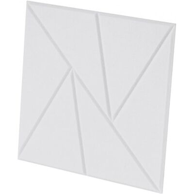 Akustiikkapaneelit, 18 kpl itsekiinnittyvä, 30x30x1 cm, valkoinen, polyesterikuitu Akustiikkapaneelit, 18 kpl itsekiinnittyvä, 30x30x1 cm, valkoinen, polyesterikuitu