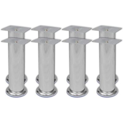 vidaXL Kromi Sohvanjalat 8 kpl 180mm vidaXL Kromi Sohvanjalat 8 kpl 180mm