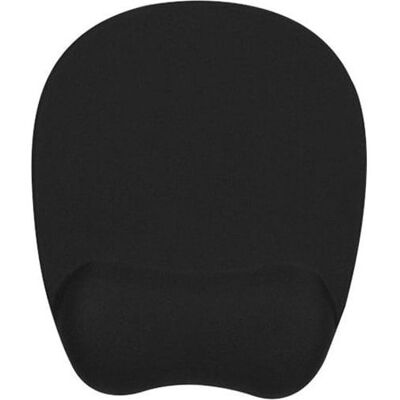 Powerton hiirimatto, ergonominen, muotoilumuistivaahto, musta, Powerton Powerton hiirimatto, ergonominen, muotoilumuistivaahto, musta, Powerton
