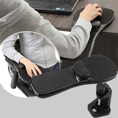 Käsinoja hiirialustalla - ergonominen työpöydälle/tuolille Käsinoja hiirialustalla - ergonominen työpöydälle/tuolille