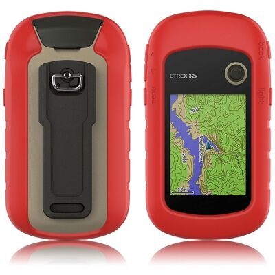 Silikoninen suojakuori Garmin eTrex -laitteelle - Punainen Silikoninen suojakuori Garmin eTrex -laitteelle - Punainen