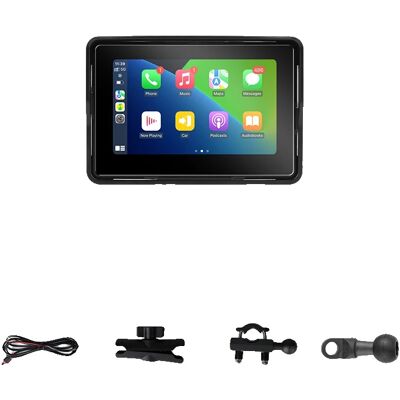 Moottoripyörän GPS-navigaattori, langaton Carplay, vedenpitävä muotoilu,MT-00(Ei kamera) Moottoripyörän GPS-navigaattori, langaton Carplay, vedenpitävä muotoilu,MT-00(Ei kamera)