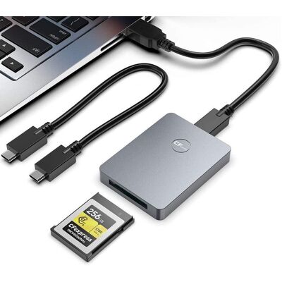 NÖRDIC USB-A&USB-C 3.2 10Gbps Kortinlukija CFexpress B NÖRDIC USB-A&USB-C 3.2 10Gbps Kortinlukija CFexpress B