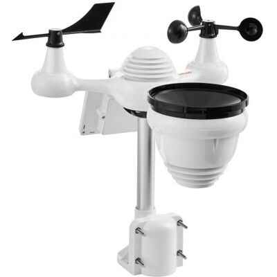 Sääasema, 7-in-1 Wi-Fi sääasema, 18,6x13,7x2,9 cm, langaton ulkoanturi Sääasema, 7-in-1 Wi-Fi sääasema, 18,6x13,7x2,9 cm, langaton ulkoanturi