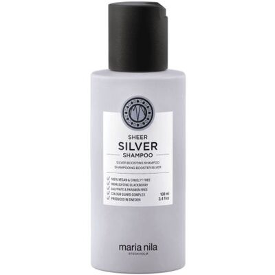 Maria Nila Sheer Silver Shampoo & Conditioner - Matkakoko 100ml Maria Nila Sheer Silver Shampoo & Conditioner - Matkakoko 100ml