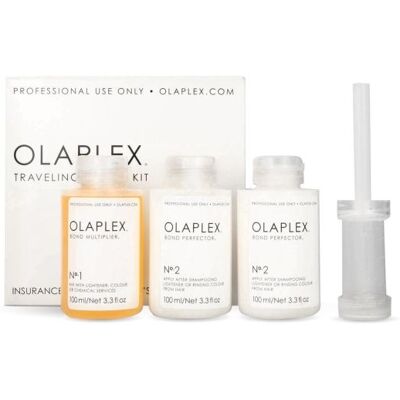 Olaplex Matkustustyyli 3 kappaletta - Hiushoitopaketti vaaleille Olaplex Matkustustyyli 3 kappaletta - Hiushoitopaketti vaaleille