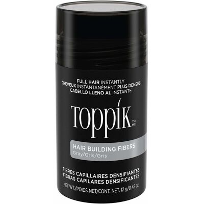 Toppik Hiussäie - Harmaa - 12g - Ohutta tai harventunutta hiusta Toppik Hiussäie - Harmaa - 12g - Ohutta tai harventunutta hiusta