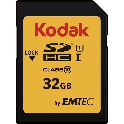 Kodak SDHC 32 GB UHS-I V10 A1 - Luokka 10 Kodak SDHC 32 GB UHS-I V10 A1 - Luokka 10