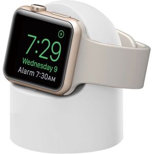 Apple Watchin ainutlaatuinen jalusta ja laturin näyttö - Valkoinen Apple Watchin ainutlaatuinen jalusta ja laturin näyttö - Valkoinen