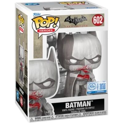 Funko POP Vinyl Excl Arkham Batman (WH)(BD) Funko POP Vinyl Excl Arkham Batman (WH)(BD)