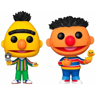 Funko POP Pack 2 figures Sesame Street Bert & Bernie Exclusive Funko POP Pack 2 figures Sesame Street Bert & Bernie Exclusive