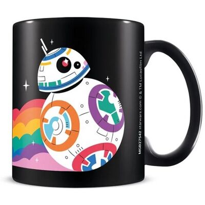 Star Wars BB-8 Regnbåge Muki - Unisex 325ml Star Wars BB-8 Regnbåge Muki - Unisex 325ml