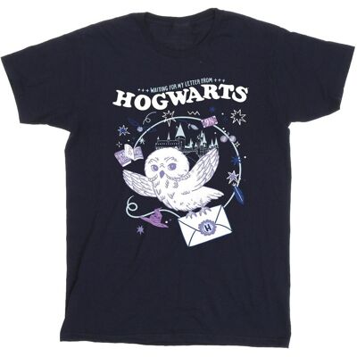 Harry Potter Tyttöjen Pöllökirje Tylypahkasta Puuvillainen T-paita Harry Potter Tyttöjen Pöllökirje Tylypahkasta Puuvillainen T-paita