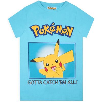 Pokémon Pokemon Pojat Täytyy Saada Ne Kaikki! Pikachu T-paita Pokémon Pokemon Pojat Täytyy Saada Ne Kaikki! Pikachu T-paita