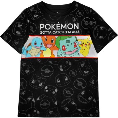 Pokémon Pokemon Poikien Hahmot Lyhythihainen T-paita Pokémon Pokemon Poikien Hahmot Lyhythihainen T-paita