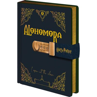 Harry Potter Alohomora Lukittava A5-päiväkirja Harry Potter Alohomora Lukittava A5-päiväkirja