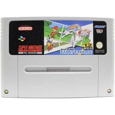 Bugs Bunny Rabbit Rampage - Supernintendo/SNES - PAL/SCN/EUR (KÄYTETTY TAVARA) Bugs Bunny Rabbit Rampage - Supernintendo/SNES - PAL/SCN/EUR (KÄYTETTY TAVARA)