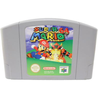 Nintendo Super Mario 64 - 64 / N64 - PAL/EUR (KÄYTETTY TAVARA) Nintendo Super Mario 64 - 64 / N64 - PAL/EUR (KÄYTETTY TAVARA)
