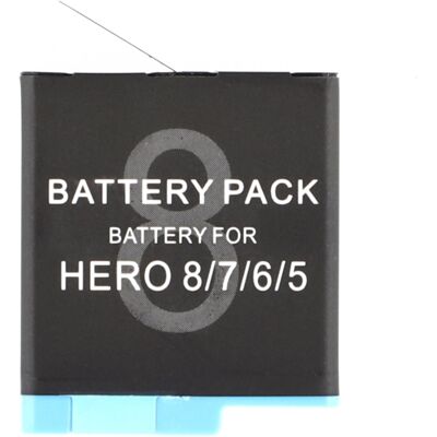 GoPro Hero 8 3.85V 1220mAh AHDBT-801 vaihtoakun akku GoPro Hero 8 3.85V 1220mAh AHDBT-801 vaihtoakun akku