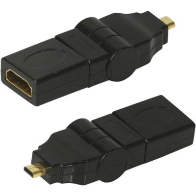 Micro HDMI HDMI 90 180 astetta kääntyvä oikeakulmainen adapteri Micro HDMI HDMI 90 180 astetta kääntyvä oikeakulmainen adapteri