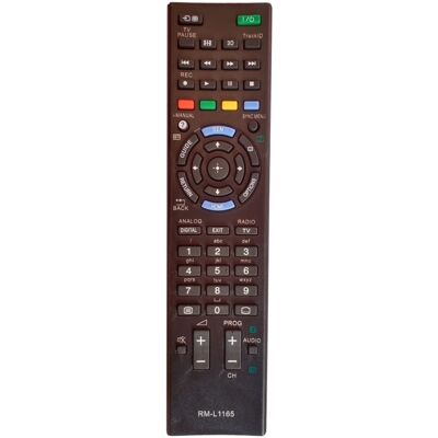 Varaetäisyysohjain Sony TV - RM-L1165 Varaetäisyysohjain Sony TV - RM-L1165