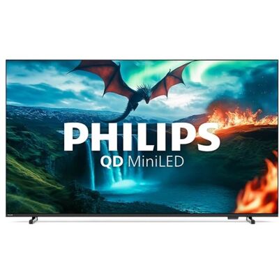 Philips , 165,1 cm (65"), 3840 x 2160 pikseliä, QD-Mini LED, Älytelevisio, Wi-Fi, musta Philips , 165,1 cm (65"), 3840 x 2160 pikseliä, QD-Mini LED, Älytelevisio, Wi-Fi, musta