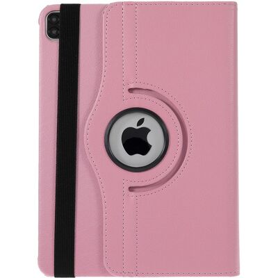 Apple SKALO iPad Pro 11" 360 Litchi Suojakotelo - Pinkki Apple SKALO iPad Pro 11" 360 Litchi Suojakotelo - Pinkki
