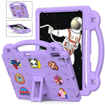 Apple iPad 10.2 2021 2020 2019 Iskunkestävä EVA - vaahtomuovijalustan kuori - violetti Apple iPad 10.2 2021 2020 2019 Iskunkestävä EVA - vaahtomuovijalustan kuori - violetti