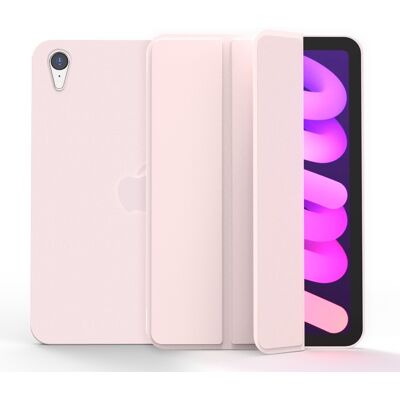 Apple SKALO iPad Mini (2024) Trifold Suojakotelo - Pinkki Apple SKALO iPad Mini (2024) Trifold Suojakotelo - Pinkki