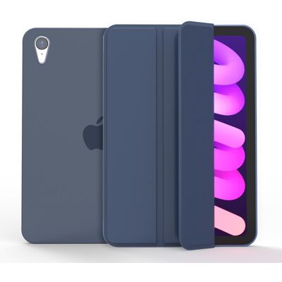 Apple SKALO iPad Mini (2024) Trifold Suojakotelo - Sininen Apple SKALO iPad Mini (2024) Trifold Suojakotelo - Sininen